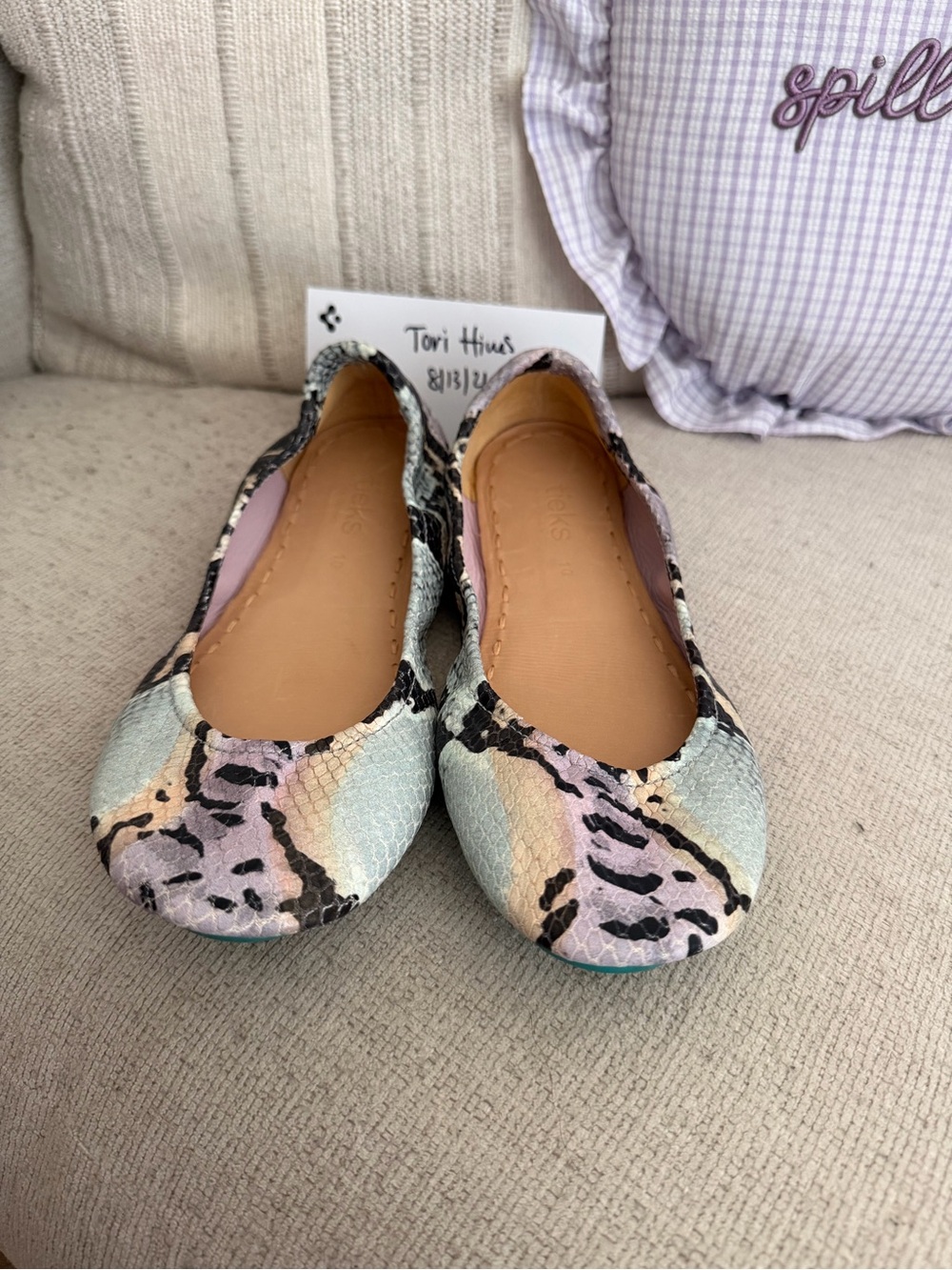 Lavender Snake Tieks - Picture 4 of 4